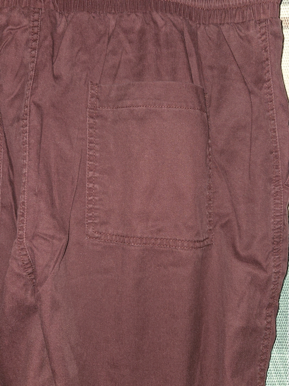 a new day Burgundy Drawstring Track Joggers - Picture 3 of 7